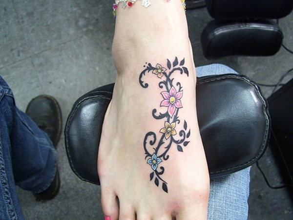 40 Superior Foot Tattoo Concepts 2018