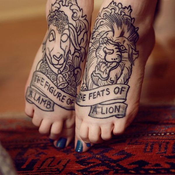 40 Superior Foot Tattoo Concepts 2018
