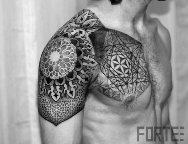 40 Sacred Geometry Tattoo-Concepts