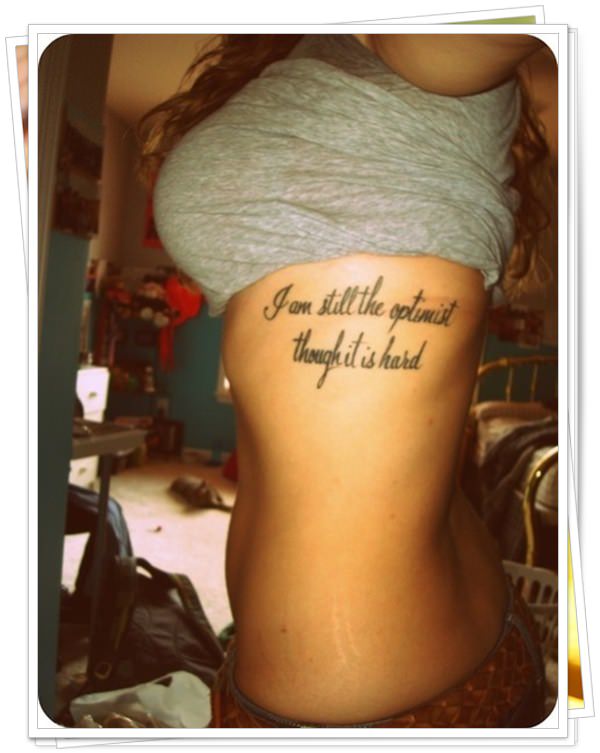 45 Good Fashions Stunning Tattoos Written