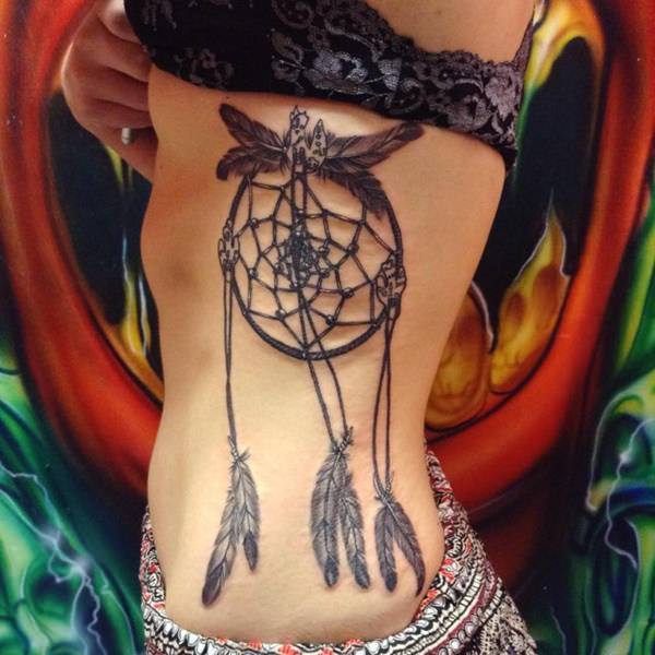 64 Magnificent Examples for Tattoos on the Rib