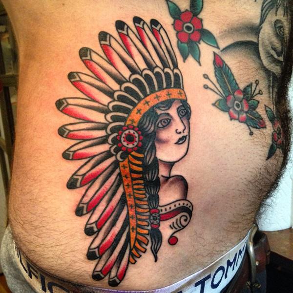 64 Magnificent Examples for Tattoos on the Rib