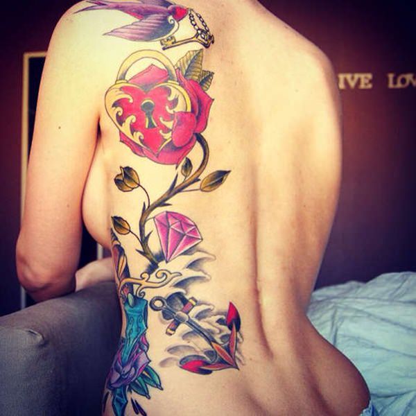 64 Magnificent Examples for Tattoos on the Rib