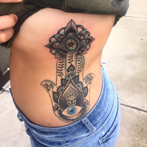 64 Magnificent Examples for Tattoos on the Rib