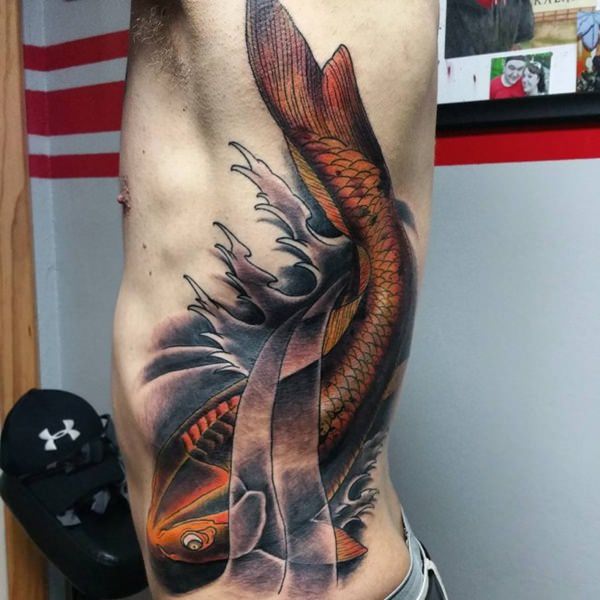 64 Magnificent Examples for Tattoos on the Rib