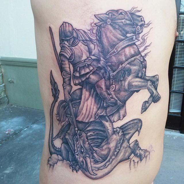 50 Tattoos of Saint George