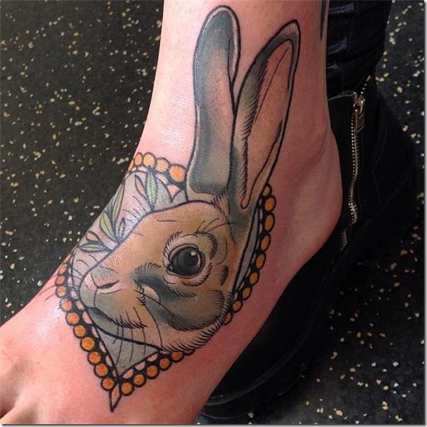 Stunning and galvanizing rabbit tattoos