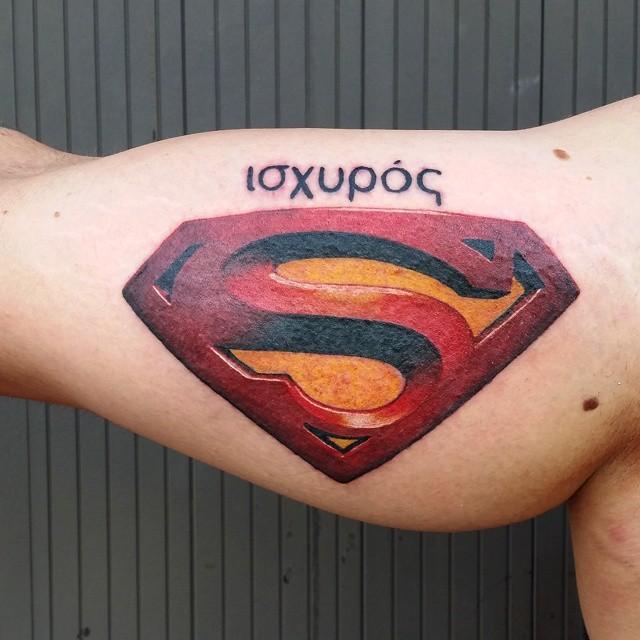 60 Superman Tattoos