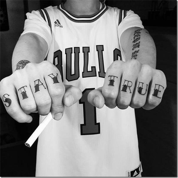 Finger Tattoos - Stunning and Inventive Fashions