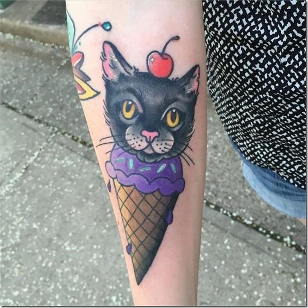 Tattoos for cat lovers