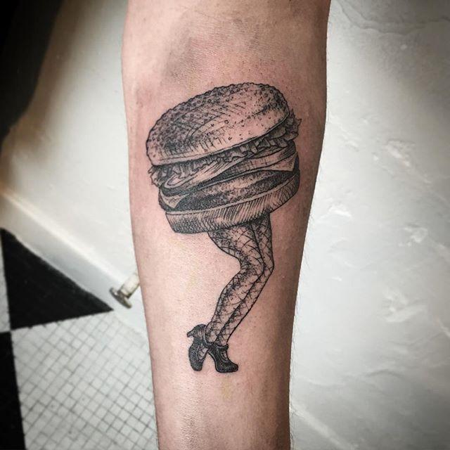 65 Tattoos for Meals and Gastronomy Lovers