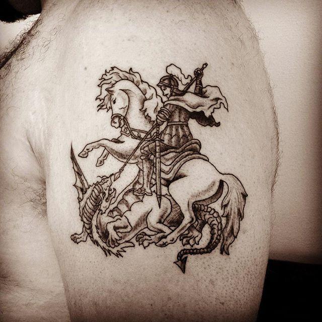 50 Tattoos of Saint George