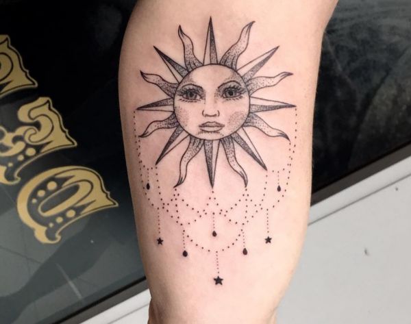 Solar Tattoos - 25 Concepts, Which means & Tattoo Designs » Nexttattoos