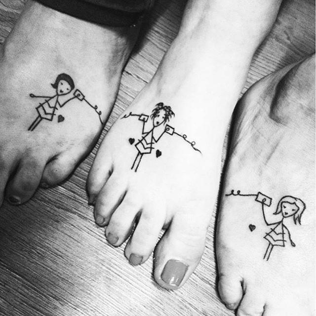 80 Tattoos of friendship for many who share confidences