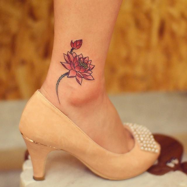 65 Stunning and Inspiring Lotus Flower Tattoos