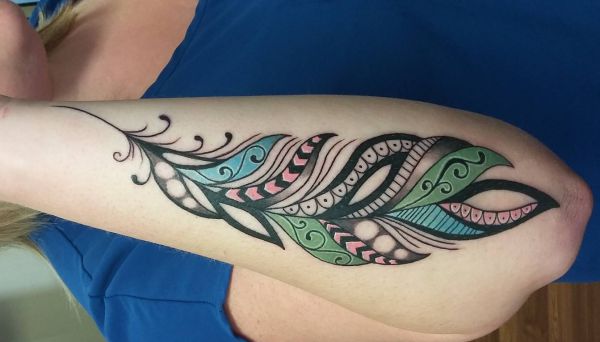 Feather Tattoos: Designs, Concepts and Meanings