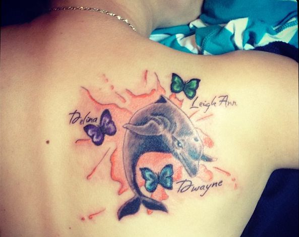 Dolphin tattoos and the meanings