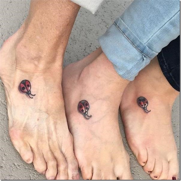 Ladybug tattoos