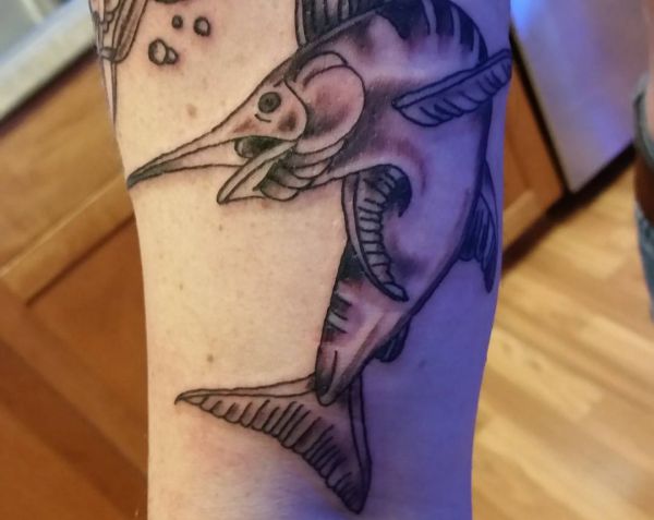 Swordfish Tattoos: meanings and concepts