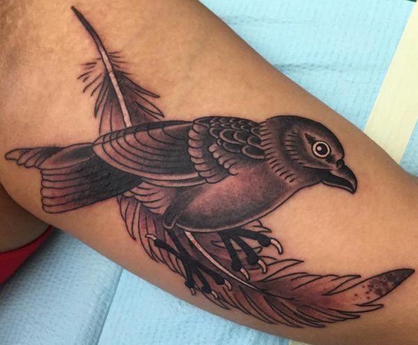 Feather Tattoos: Designs, Concepts and Meanings