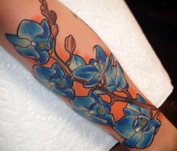 Orchid Tattoos - 25 Concepts, Meanings and Designs