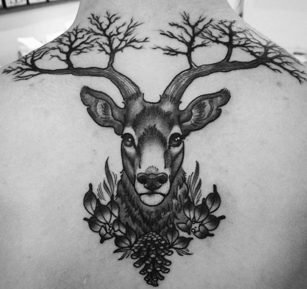 20 deer tattoo concepts - footage and which means