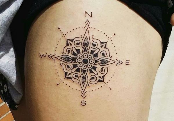 Compass Tattoos: Concepts and meanings