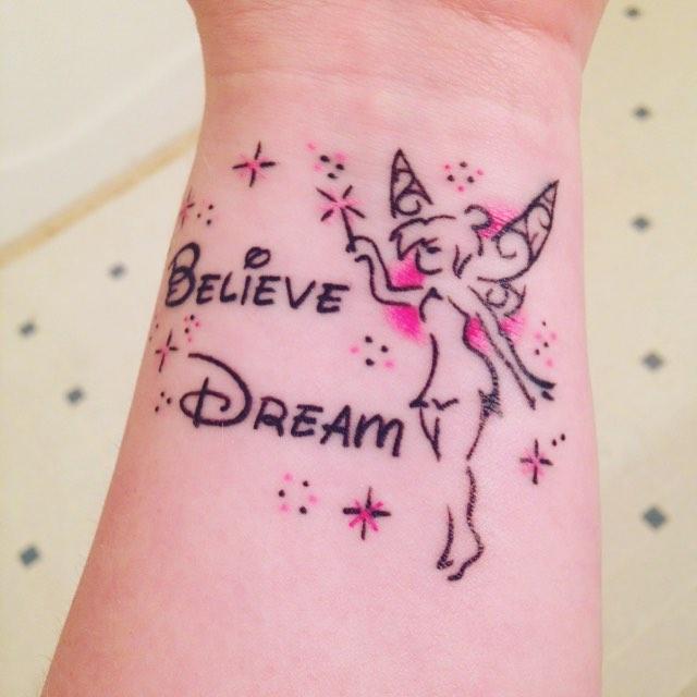 50 Fairy Tattoos Tinkerbell