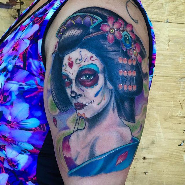 65 Stunning and Inspiring Geisha Tattoos