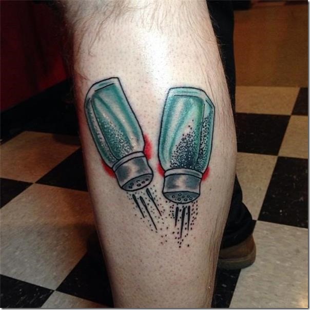 Inventive and provoking pepper tattoos