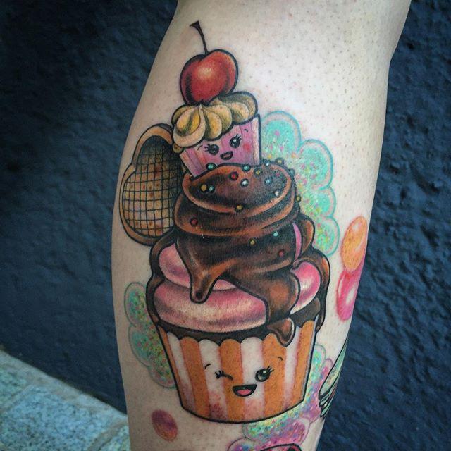 65 Cupcakes Tattoos