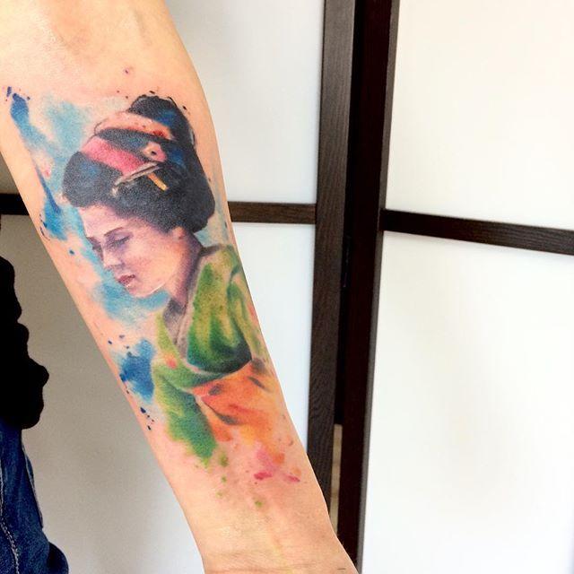 65 Stunning and Inspiring Geisha Tattoos