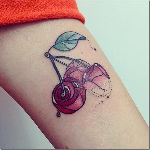 Superb and galvanizing cherry tattoos