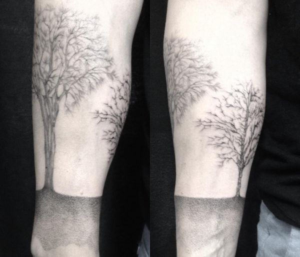 Tree Tattoo - Its That means and 40 Nice Design Concepts