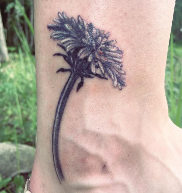 Dandelion (dandelion) tattoo - that means and 20 cool designs