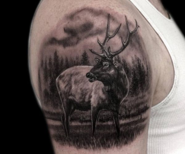 24 mysterious moose tattoos and meanings