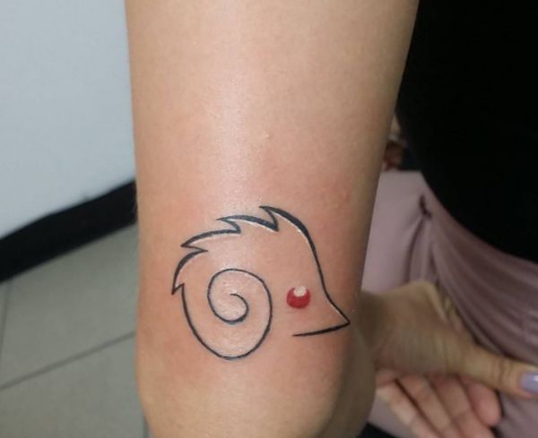 Hedgehog tattoo designs with meanings - 20 concepts