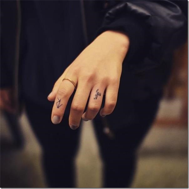 Finger Tattoos - Stunning and Inventive Fashions - Nexttattoos