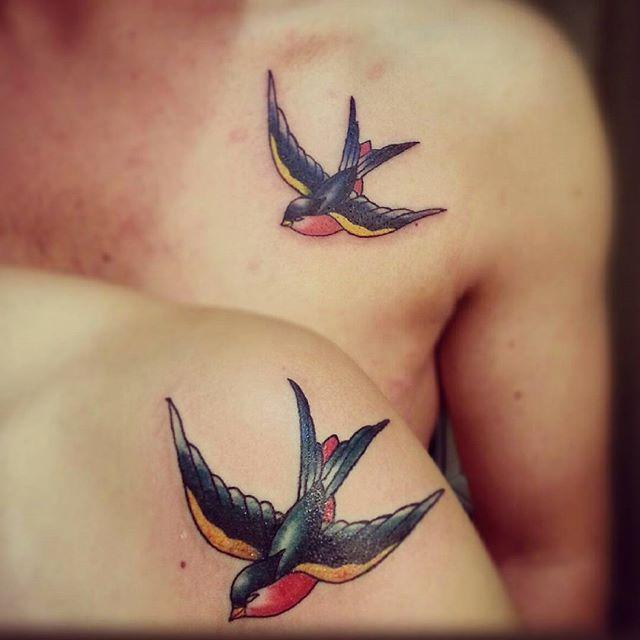 60 Swallow Tattoos