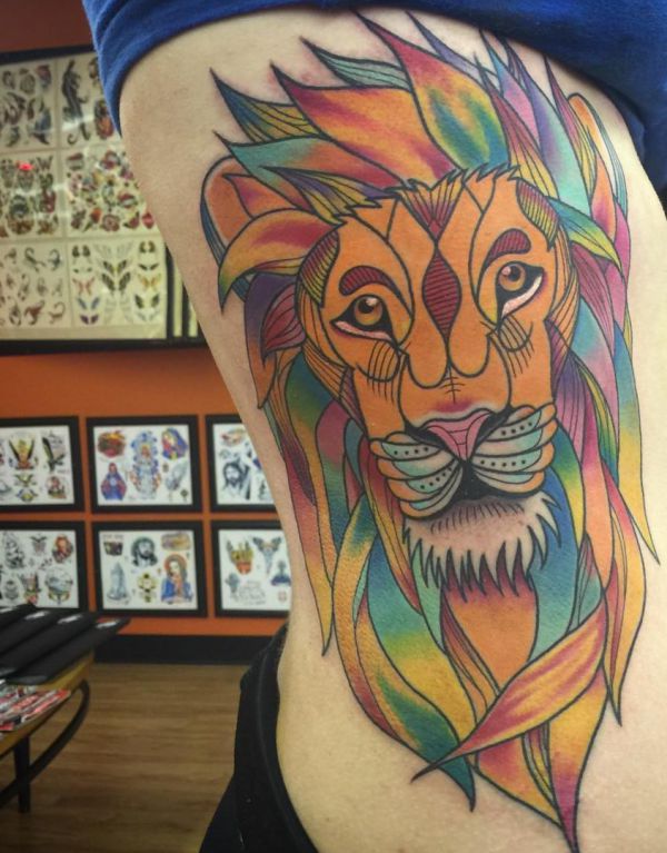 Lion tattoos and their meanings