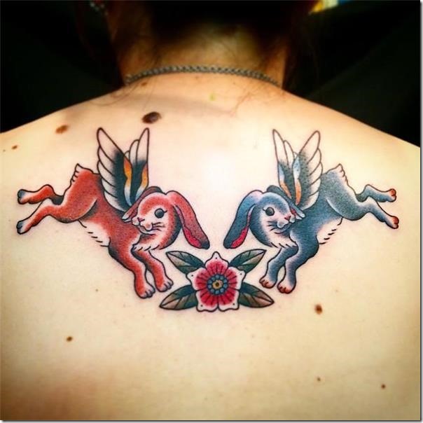 Stunning and galvanizing rabbit tattoos