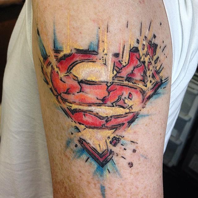 60 Superman Tattoos