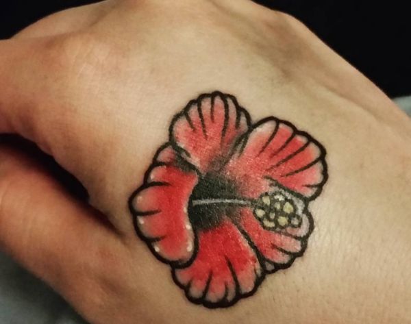 Hibiscus Tattoo Designs with meanings - 15 concepts