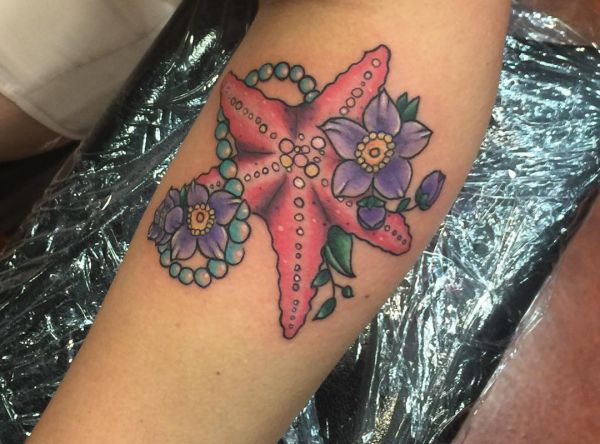 Starfish tattoo designs and concepts with which means