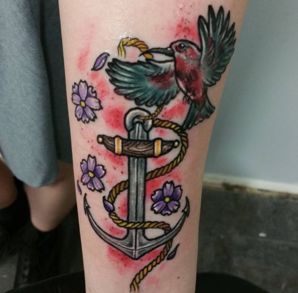 23 fantastic hummingbird tattoos - they stand for pleasure