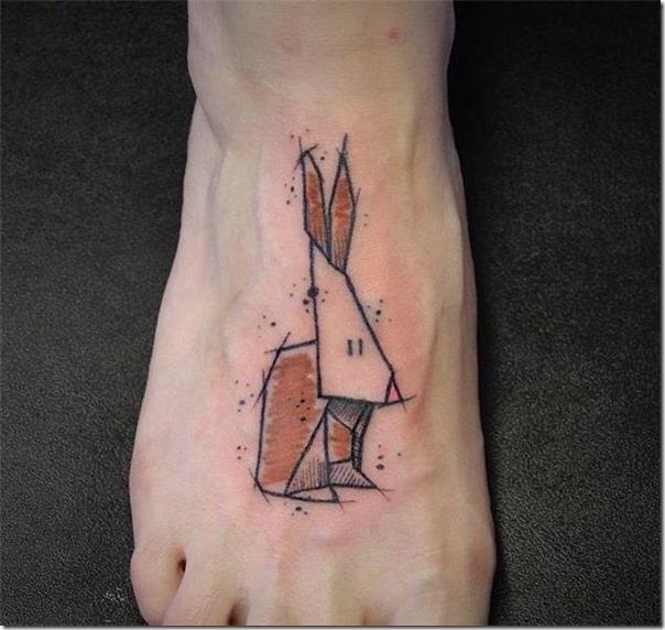 Stunning and galvanizing rabbit tattoos