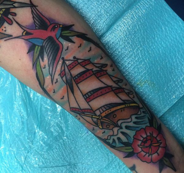 Ship tattoos and their meanings