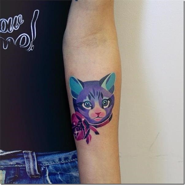 Tattoos for cat lovers