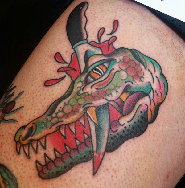 19 Crocodile Tattoo Designs - Footage and That means