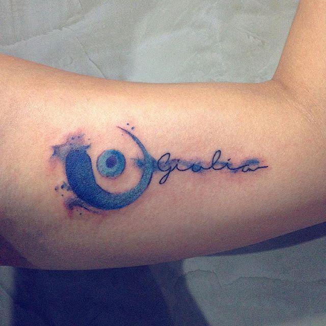 55 Greek Eye Tattoos